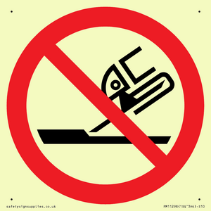 Prohibition: Do not use for face grinding